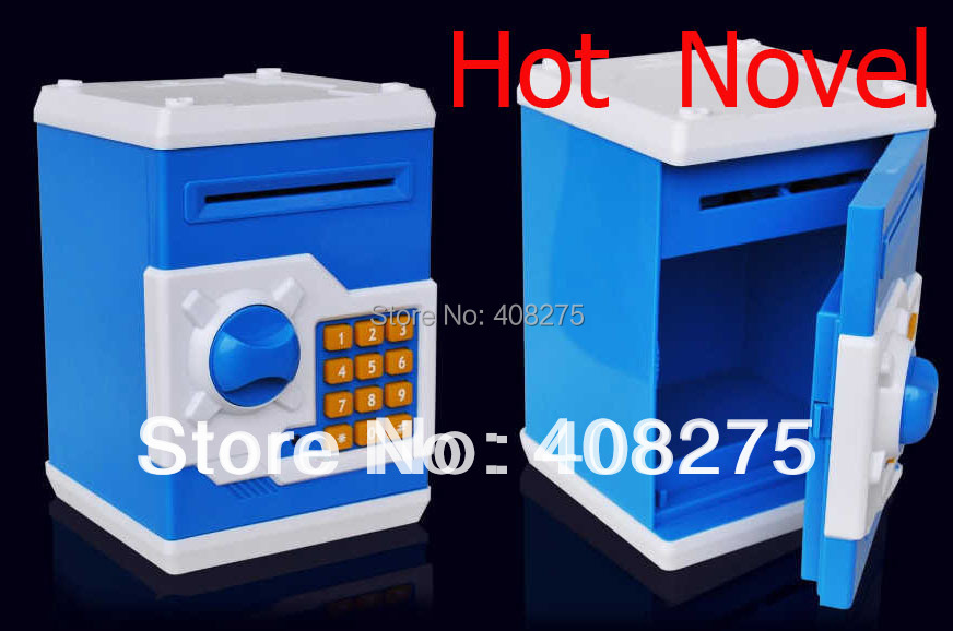 Electronic Safes for Kids Safe Coins Password Piggy Bank Adults ATM saving Money Box Storage Box