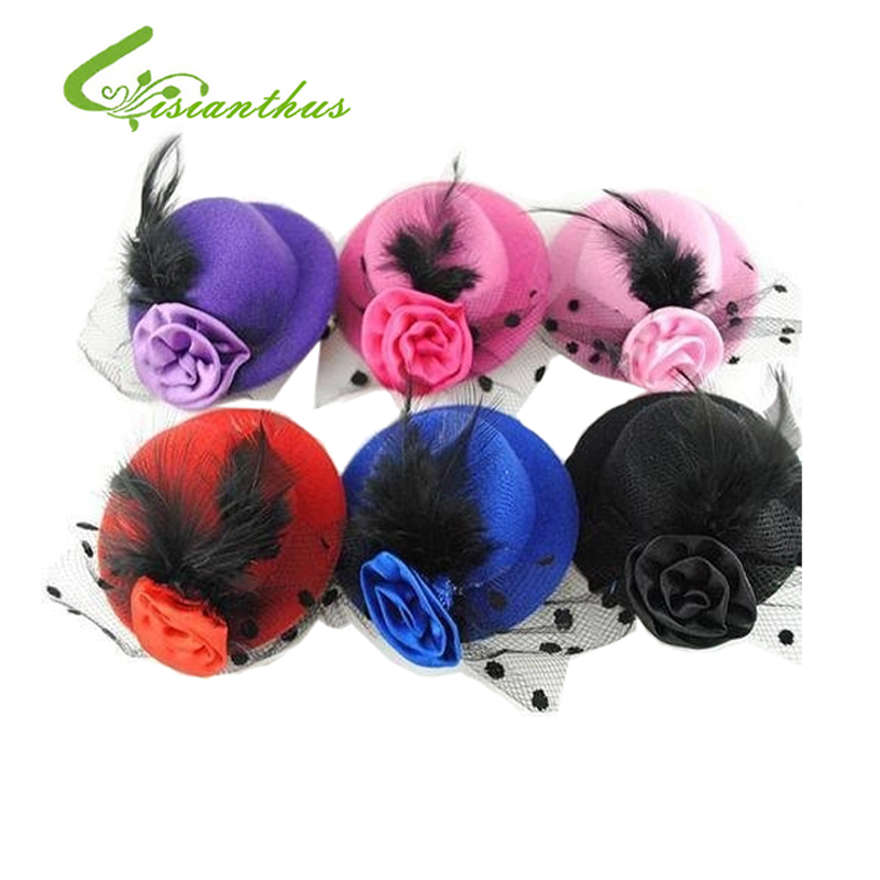 1 pc gadis panggung pertunjukan jepit rambut wanita bulu naik mini top hat tukang pesona pesta 1 pc gadis panggung pertunjukan jepit rambut wanita bulu naik mini top hat tukang pesona pesta