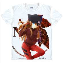 EVA Neon Genesis Evangelion T-shirts kawaii Japanese Anime t-shirt Manga Shirt Ayanami Rei Cosplay shirts 40607634982 tee 319