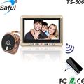 Free shipping 2016 newest Multi languages HD 4 3 TFT LCD recordable digital video peephole door