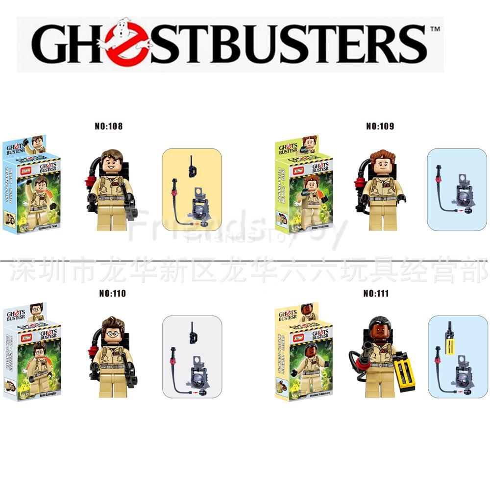 Wholsale 20Set/Lot Ghostbuster Minifigures Figures Building Blocks Bricks Toys Compatible With Lego Movie XINH 108-111