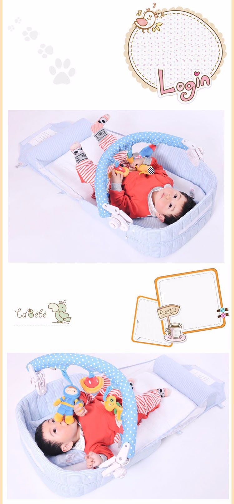 baby portable bassinet (1)
