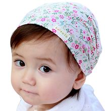 New Cute Baby Toddler Infant Girls Outfits Floral Headband Bandanas scarf Hot