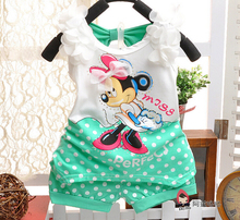 2015 new spring autumn baby girls clothing set suit set clothing children outerwear children tracksuit clothes