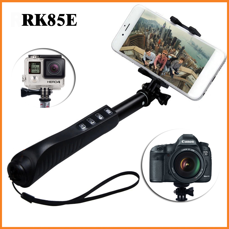 Palo selfie bluetooth selfie stick RK85E telescopi monopod perche