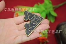 Fillet factory direct antique wooden gift box stickers affixed angle corner alloy fillet M1342