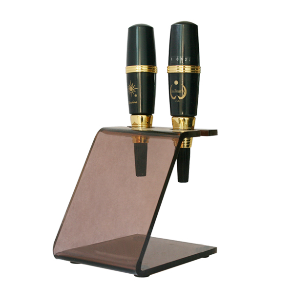 1Piece Makeup Eyebrow Pen Machine Racks Stand Holder Brown Color Tattoo Makeup Machine Shelves Tattoo Accessories