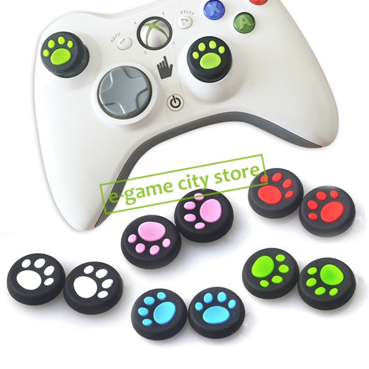 50pcs/Pair Universal Cat Claw Style Anti slip Silicone Thumb Stick