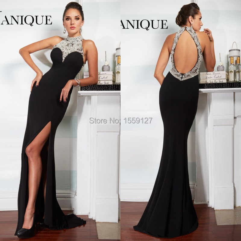 Popular Long Fitted Prom Dress Open Back-Buy Cheap Long Fitted ...