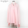 2016 New Design Fashion Lady Pure Color High Quality Extra Big Large Scarf Wool Pashm Sunscreen