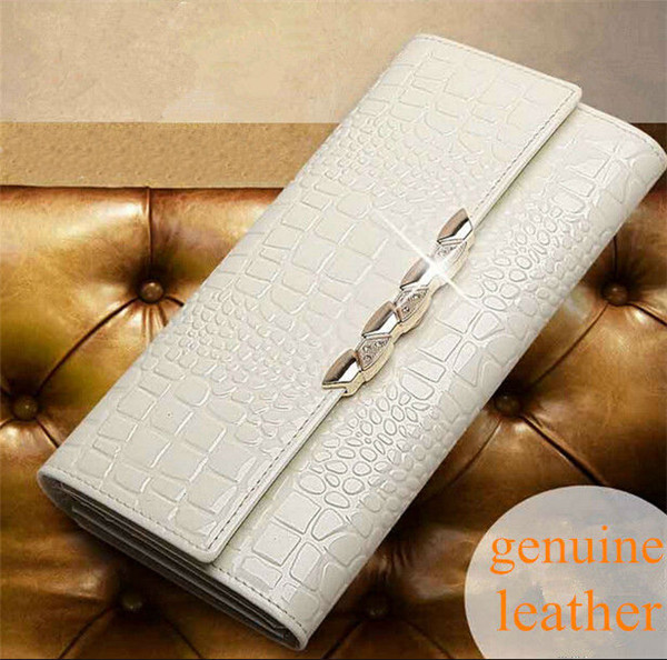 Crocodile Wallets 2015 New Fashion Ladies Genuine ...