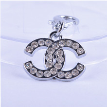 Fashion Rhinestone Accessories Pendant Collar Charm Pet Products For Animals Dog ID Tag