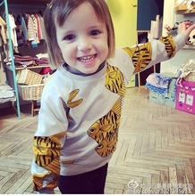2015 mini rodini Fishes Print Sweatshirt hoodies children s sweatshirt boy hoodies for girls baby sweater