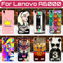 Горячая! 2016 новый Lenovo A6000 K3 лимон Lemeng K30-T чехол цветной Paiting чехол Lenovo A6000 6000 K3 K 3 телефон чехол