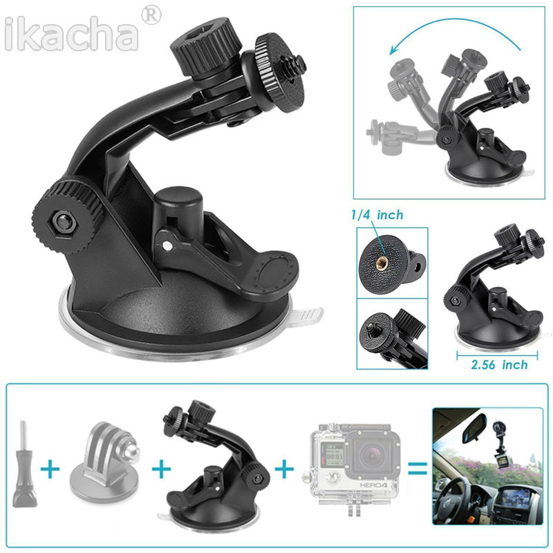Car Suction Cup Mount Tripod Holder (4)