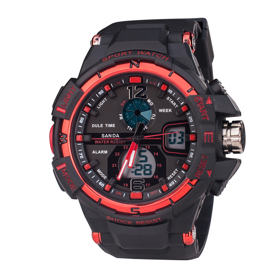 2015 new fashion Men and women fashion multi function electronic watch fashion elegant sports watch G