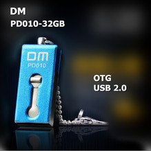 DM PD010 USB Flash Drive 32G OTG Smartphone Pen Drive Micro USB Portable Storage Memory Metal waterproof USB Stick Free shipping