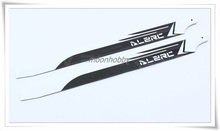 Alzrc HCW360C 480 Carbon Fiber 360C Blades FBL ALZRC Devil 480 Parts Free Shipping with Tracking