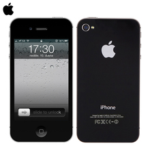 original Apple Iphone 4s cell Phones factory unlocked Dual Core 16GB ROM WCDMA 3G WIFI GPS