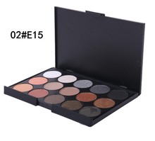 3 styles 2015 new matte glitter eyeshadow palette makeup set 15 color eye shadow make up