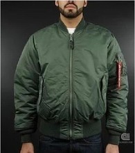 Green Bomber Jacket USA Autumn And Winter MA1 Air Force Men Jacket Tactical Vestido Inverno Large