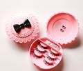 Eyelash box Japanese style bowknot false eyelash Storage Box