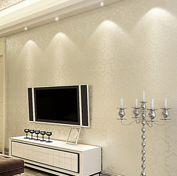 Schwarze Tapete Schlafzimmer : Modern Textured Wallpaper Damask Schwarze Tapete Schlafzimmer : Modern Textured Wallpaper Damask