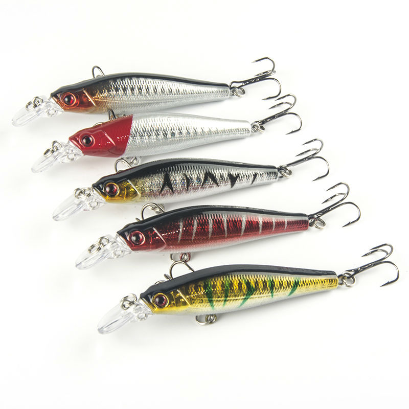 Super Price <font><b>fishing</b></font> tackle 3D eyes Minnow <font><b>fishing</b></font> lure 5pcs/lot <font><b>fishing</b></font> bait Free shipping 8.5cm 8g Super Price <font><b>fishing</b></font> tackle 3D eyes Minnow <font><b>fishing</b></font> lure 5pcs/lot <font><b>fishing</b></font> bait Free shipping 8.5cm 8g