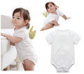 Summer baby girl clothes angel wing Baby Costume rompers short sleeve newborn baby girl rompers 100