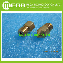5 pcs 0.4mm/0.35mm/0.3mm/0.2mm 3D printer extruder nozzle/Print head MK8 Makerbot