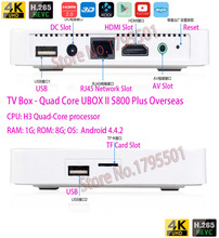 2016 Newest IPTV UBOX II Gen.2 S800 Plus Android TV Box HD UNBLOCK Smart TV Box Network WiFi Use all Overseas for Ethnic Chinese