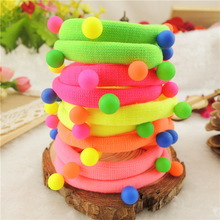 TS 5 Pcs Hot Sale New 2015 Hair Accessories Pearl Rubber bands Headwear For Women Elastic