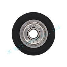 Big size Plastic wheel with ball Bearings Passive Round wheel Idler Pulley Gear perlin wheel For 3D Printer Accessories