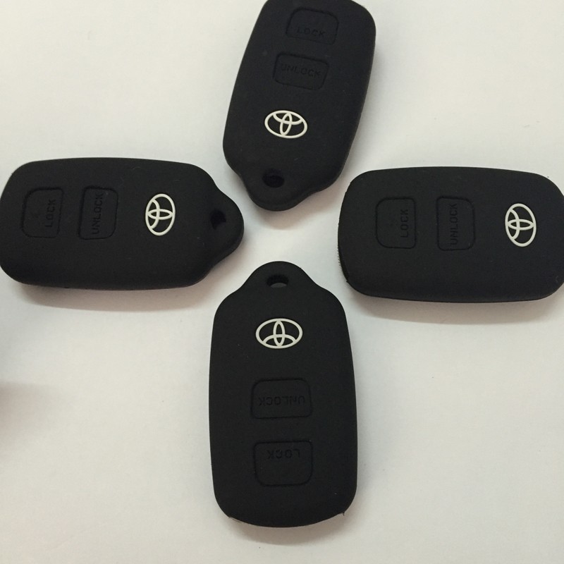 toyota silicone car key case