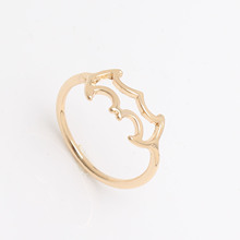 Min 1pc New Fashion Punk Jewelry Cool Batman Knuckle Ring 18K Gold Plated Kpop Style Midi Rings Women Men Accessories R3014