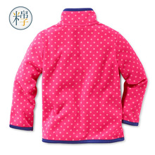 New arrival Spring Autumn Children Kids girls hoodies Baby Boys girls stripe fleece jackets and coats