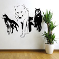 2016 NEW Wolf Wall Decal Vinyl Wall Sticker Predator Animial Wild Decor Amusement park Decorative Stickers