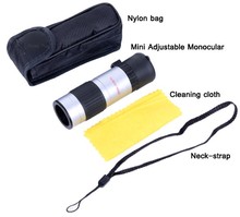 New 15x 55x Binoculars Mini Telescope Adjustable Monocular Zoom Pocket Scope Sports Outdoors Night Vision Hunting
