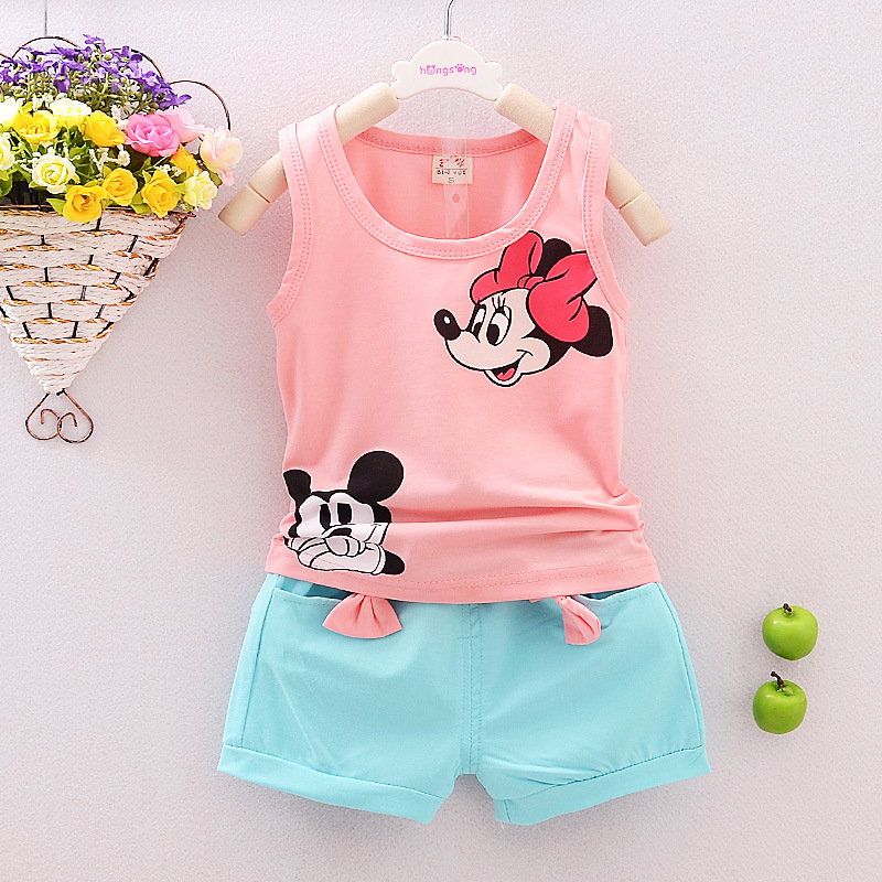 baby girl top and shorts set