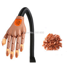 SaintRomy PRO Original Supply New Super Flexible Rotate like Human Fingers Personal Salon Nail Trainer Training