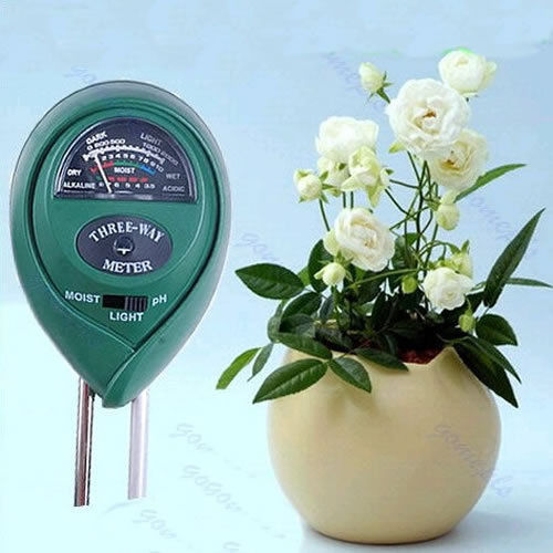 A96 3 in1 Flowers Plant Soil PH Tester Moisture Light Meter hydroponics Analyzer