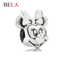 Christmas Present Bead Authentic Silver Plated 925 Meany Charm Fit Original Charms Bracelet Necklace DIY Carton Jewelry PS3353