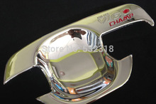 CHROME DOOR HANDLE INSERT COVER 4 doors FOR TOYOTA HILUX VIGO 2012- 2013- NEW DESIGN