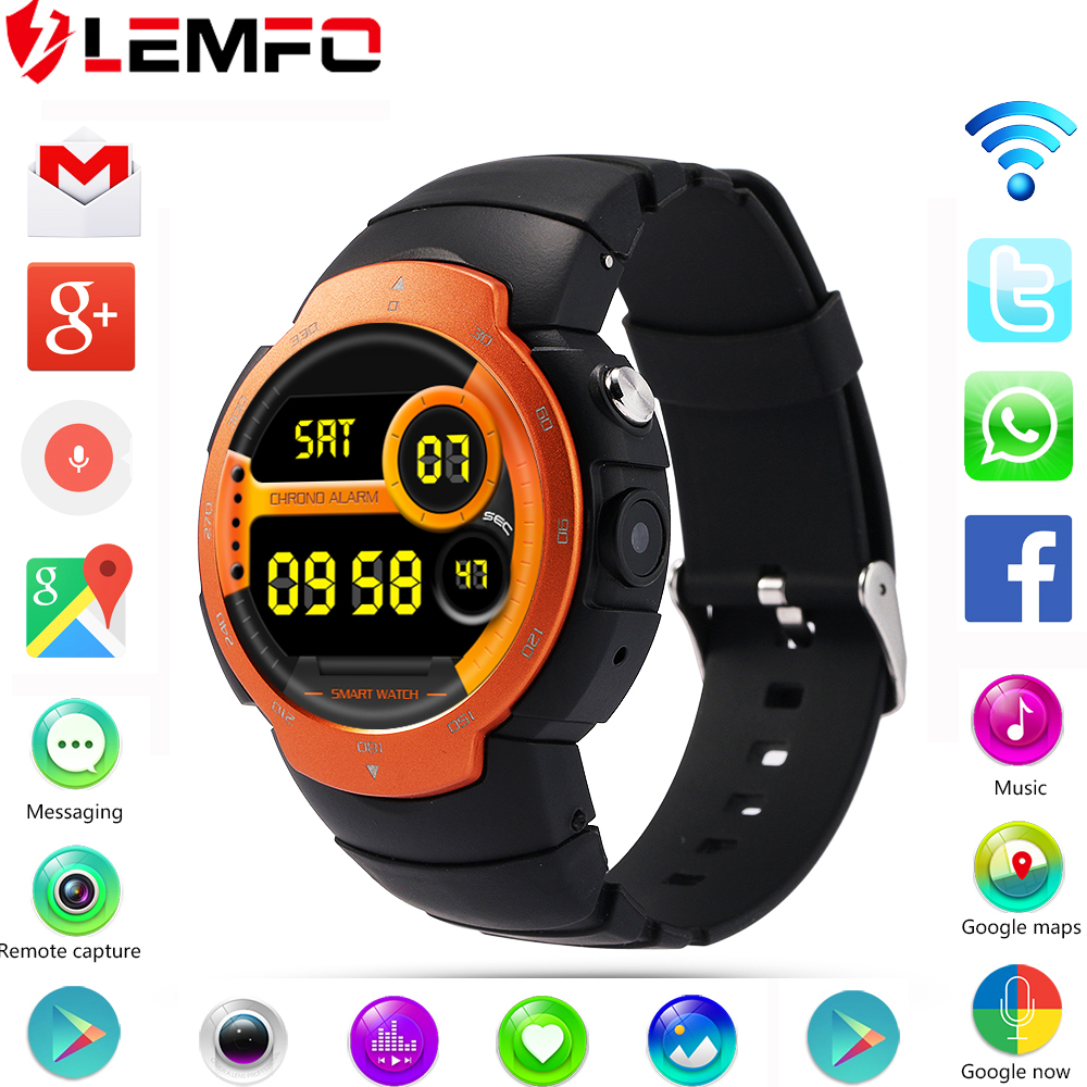 Phone Android Phone Os Download online get cheap google os download aliexpress com alibaba group lemfo lem3 3g wifi smart watch phone android 5 1 mtk6580 quad core smartwatch support