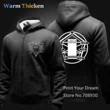 Cartoon anime Men women casual fashion Winter Thicken Warm solid Hoodies EVA-02 Neon Genesis Evangelion fleece sweatshirt