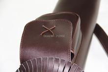 Longbowmaker Wonderful Handmade Black Cow Leather Arrows Back Quiver CQ14