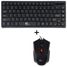 2016 Newest High Quality Waterproof usb Mini Slim Wired Keyboard Mouse Combo for PC Laptop Desktop Mac Computer Peripherals