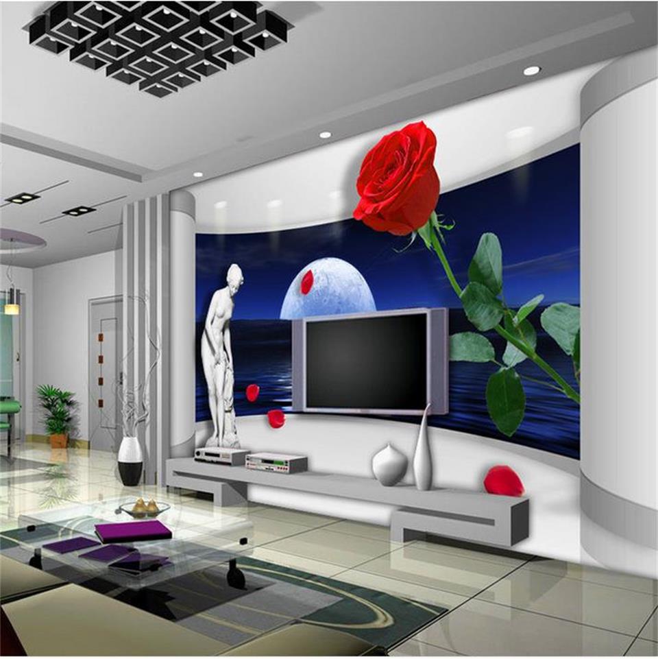 Rode designer behang koop goedkope rode designer behang loten van ...