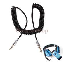 OCEA Flexible 3.5mm Car Jack M to M Extend Stereo Audio AUX Cable Cord Black