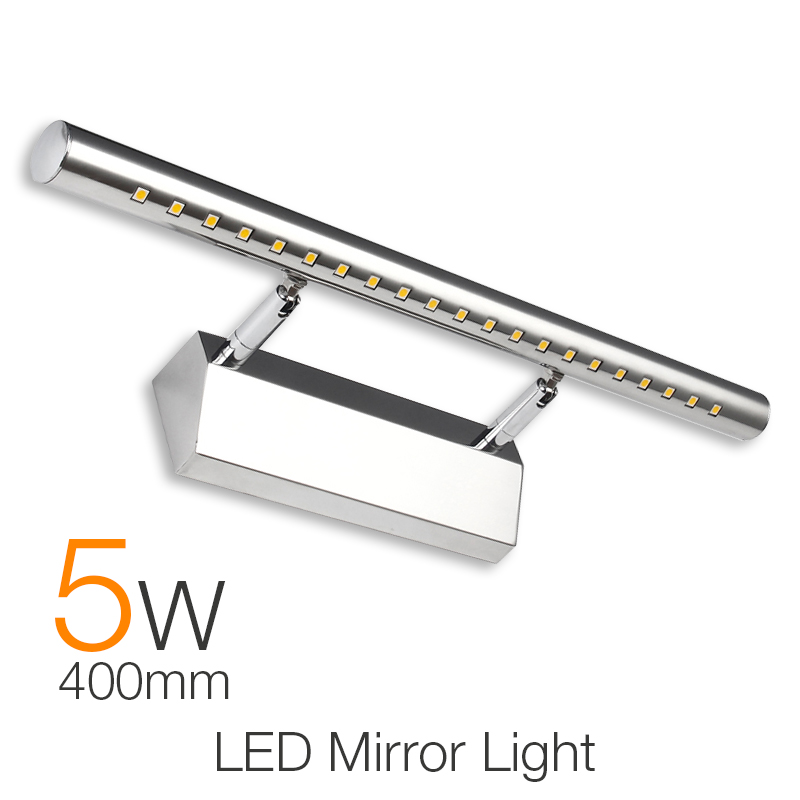 Waterproof Modern LED Bathroom Lighting 40cm 5W Vanity LED Mirror Light Fixture Wall Lamp Sconces Wall Decor Abajur Para Quarto